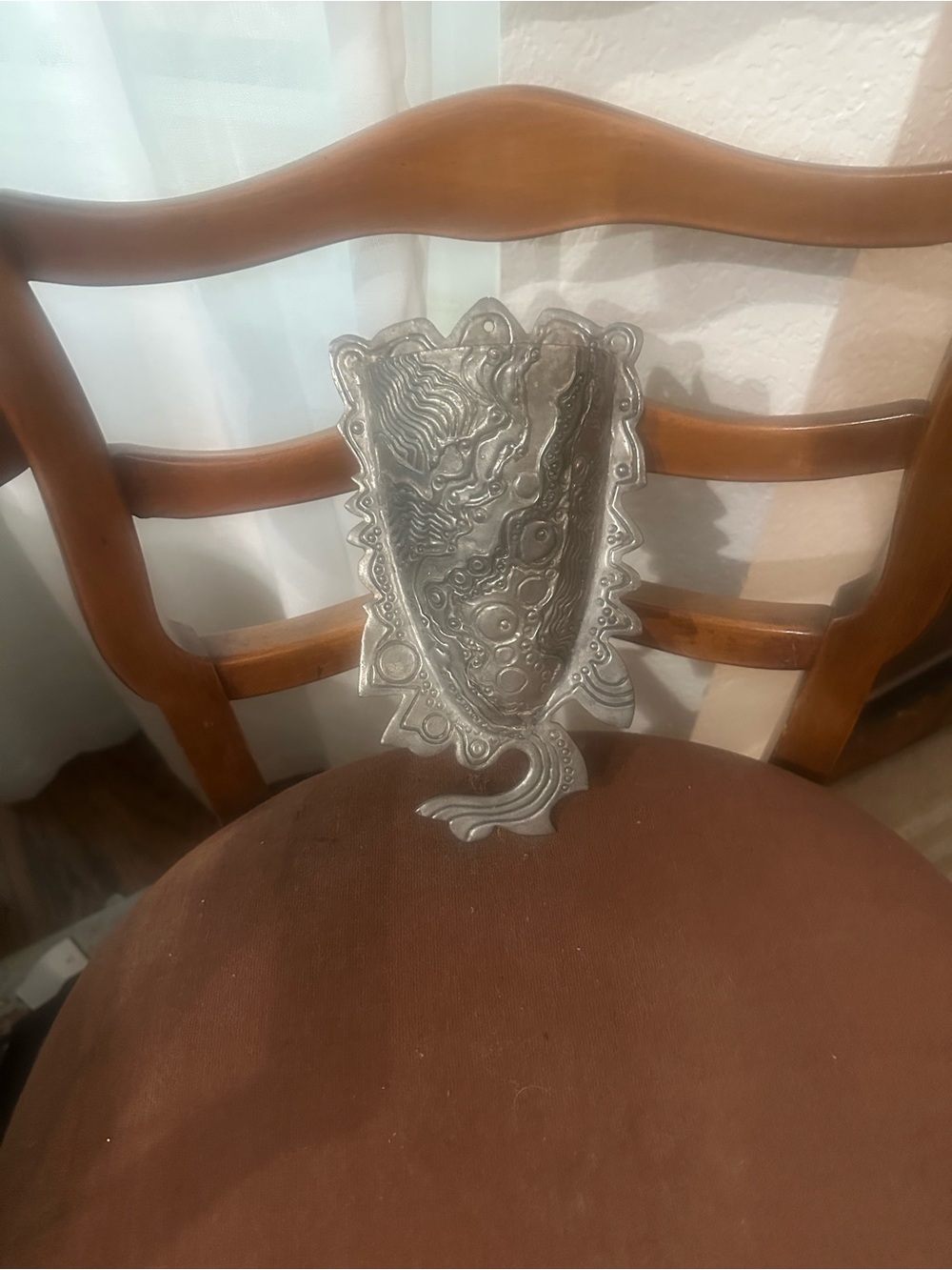 RARE Don Drumm Silver Wall pocket Sculpture signed by artist